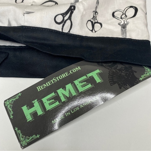 Hemet Stylist at Heart Scissor Top Pin-Up Novelty Print Sz 3x NWT - Picture 9 of 10